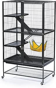 Prevue Hendryx Black Feisty Ferret Cage