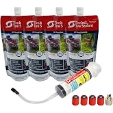 TireJect Off-Road 5-in-1 Flat Tire Protection Kit with Sealant Injector (40oz Standard ATV/SxS Kit)