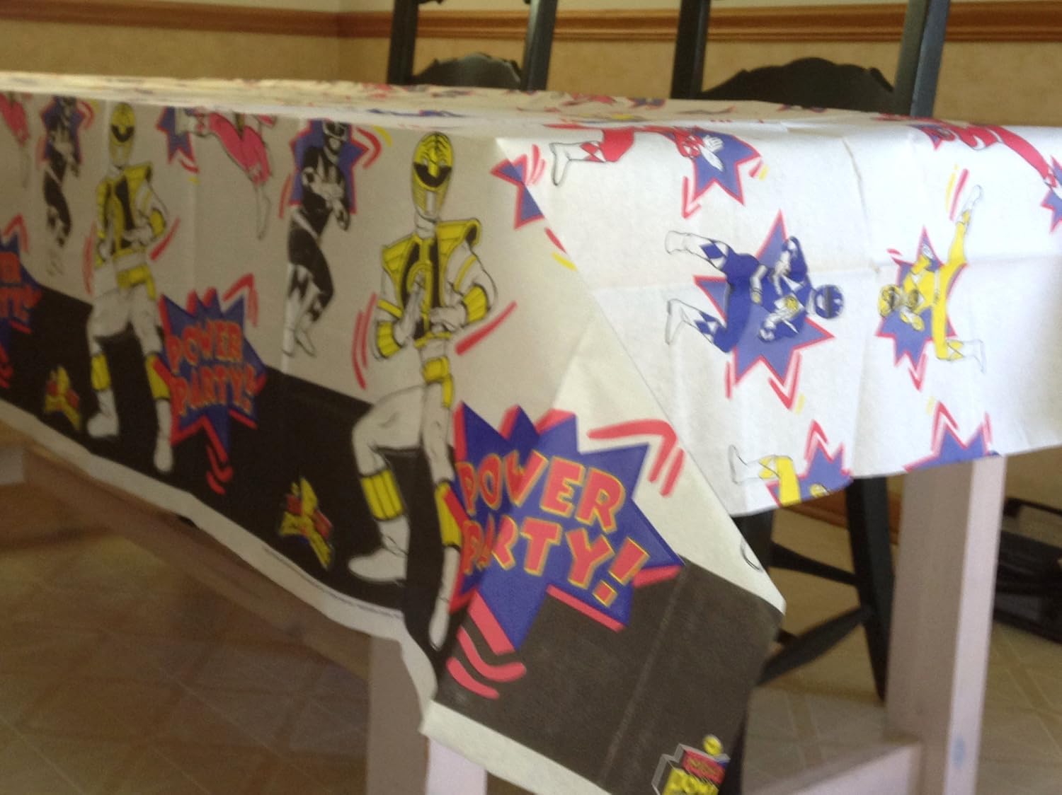 Amazon Com Mighty Morphin Power Rangers Party Decoration Paper