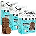 Dewey's Bakery Hot Cocoa Moravian Style Cookie Thins, Bakery Fresh with Real Simple Ingredients, Low Calorie Snack, No Artificial Flavors, Synthetic Colors or Preservatives, Seasonal, 9oz (Pack of 3)