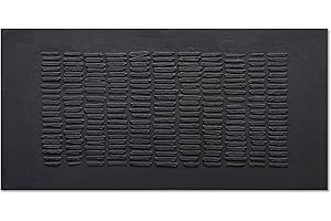 NANKAI Art Hand-Painted Black Thick Texture Abstract Art Oil Painting Contemporary Minimalist Style Art Living Room Office Corridor Wall Decoration Oil Painting 24x48 inches