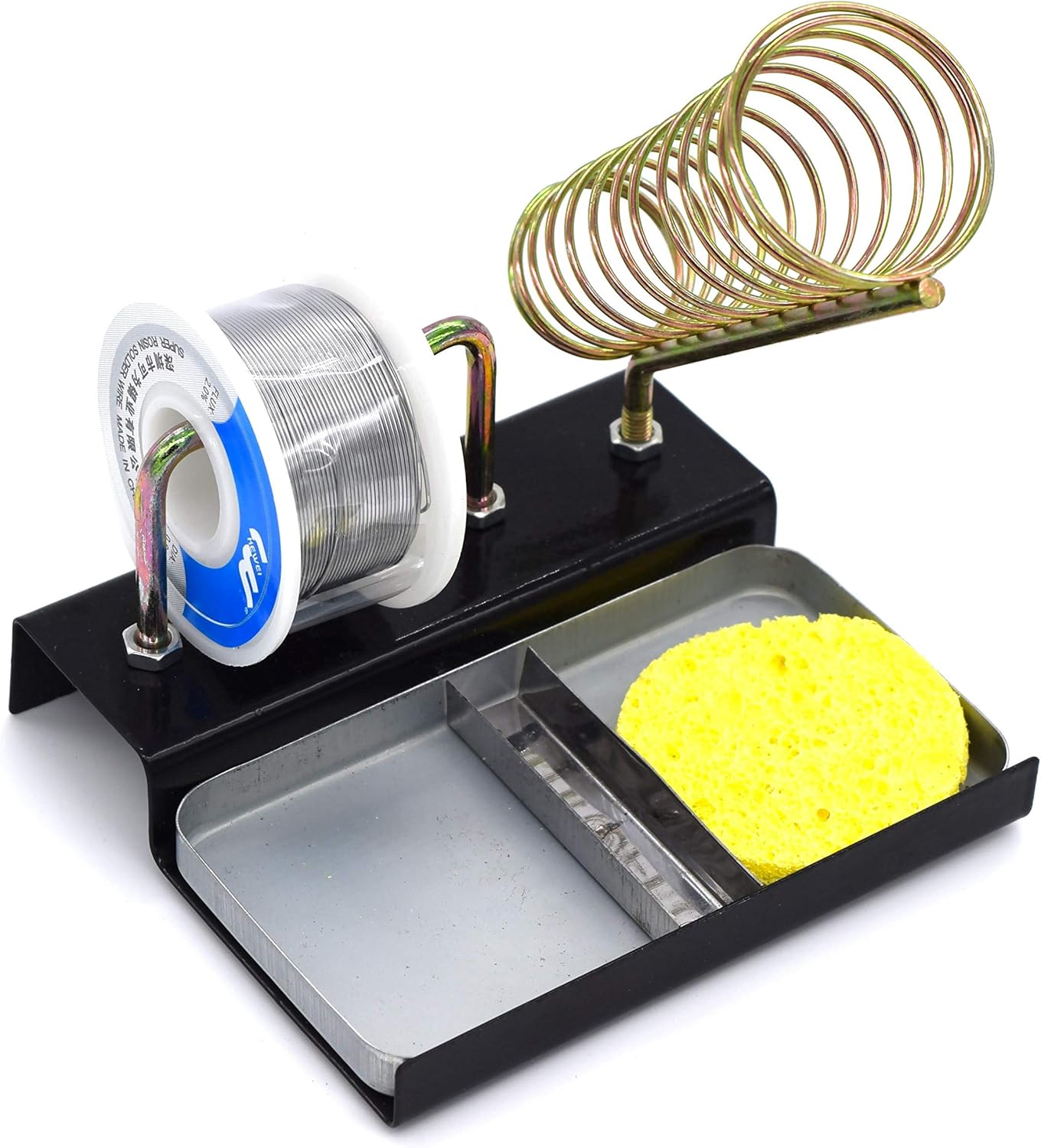 Soldering Iron Stand with Sponge and Solder Wire Buy Online at Best