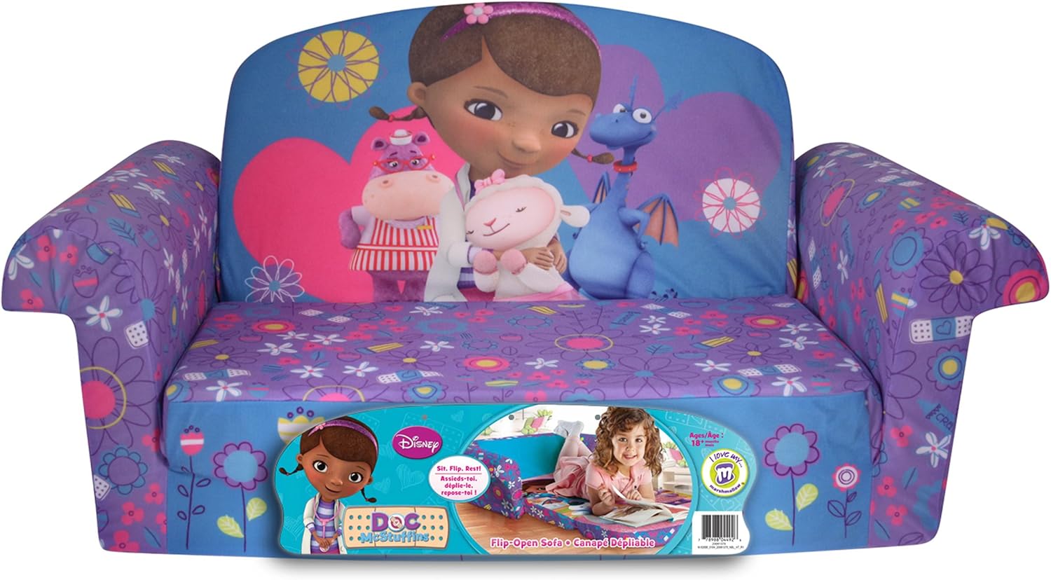 doc mcstuffins upholstered chair