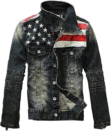vintage denim jacket amazon