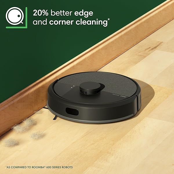 IROBOT ROOMBA 105 VAC ROBOT VACUUM – EASY TO USE, INTENSE POWER-LIFTING SUCTION, LIDAR NAVIGATION, MULTI-SURFACE CLEANING, CLEANS IN NEAT ROWS, SELF-CHARGING