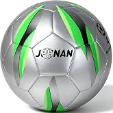 JPHNAN Futsal Ball Size 4, Low-Bounce Indoor Soccer Ball,Training,TPU Cover | Reinforced Stitching, Hardwood/Turf/Concrete/Outdoor, Adult/Youth (Ages 14+), Girls/Boys (Deflated; Pump Sold Separately)