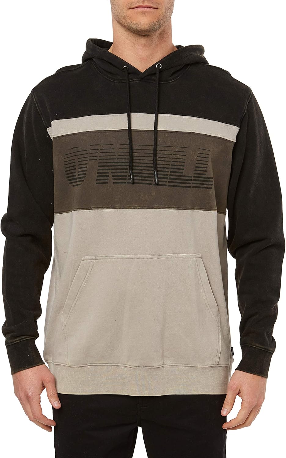 black jeans with ripples