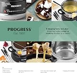 Progress EK4375BLK Electric Fondue Set 1.4L Stainless Steel 8 Forks 1200W view 6