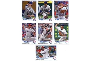 2013 Topps Baseball Texas Rangers Complete Team Set ( 22 cards) - Mike Olt Rookie, Jurickson Profar Rookie, Yu Darvish, Neftali Feliz, Mitch Moreland, Scott Feldman, Mark Loew, Adrian Beltre, Joe Nathan, Michael Young, Geovany Soto, Colby Lewis, Matt Harrison, Leonys Martin, Elvis Andrus, Ian Kinsler, Lance Berkman, Craig Gentry, David Murphy, Derek Holland,á Alexi Ogando, and Nelson Cruz