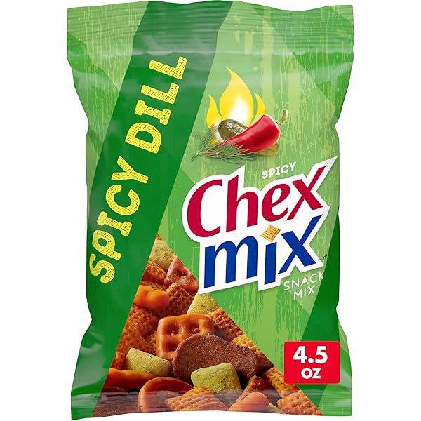 CHEX MIX SAVORY SPICY DILL SNACK MIX