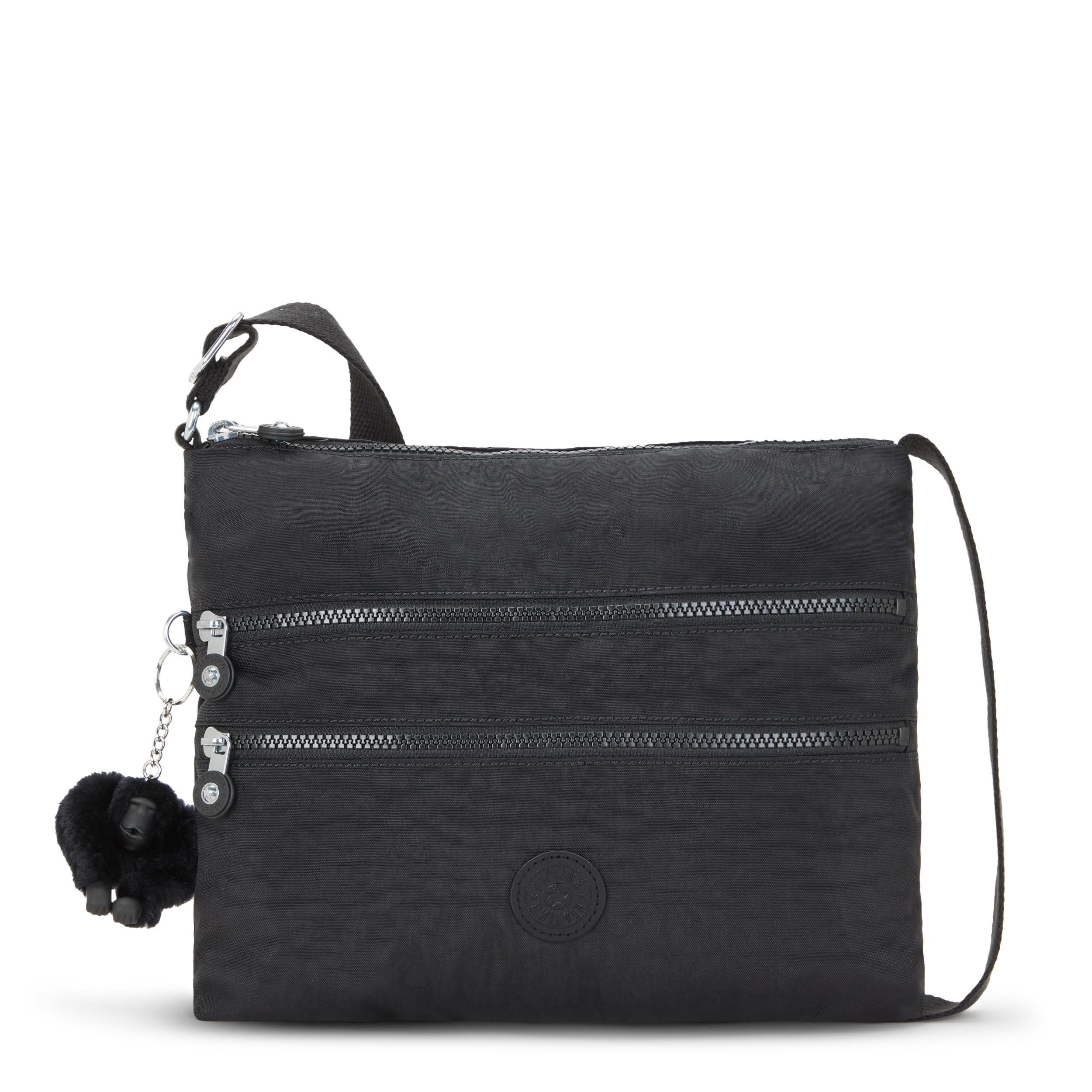Kipling ALVAR Medium crossbody, Black Noir (Black)
