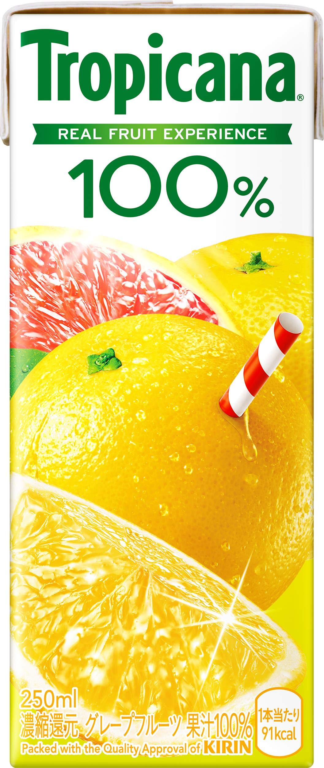 トロピカーナ 100% グレープフルーツ 250ml×24本商品画像