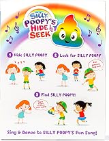 WHAT DO YOU MEME? Silly Poopy's Hide & Seek Rainbow Poop Toy view 6