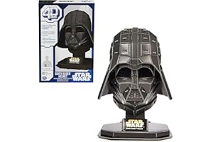 4D Build, Star Wars Darth Vader 3D Cardstock Model Kit 83 Pcs | Star Wars Toys Desk Decor | Building Toys | Paper Model Kits 