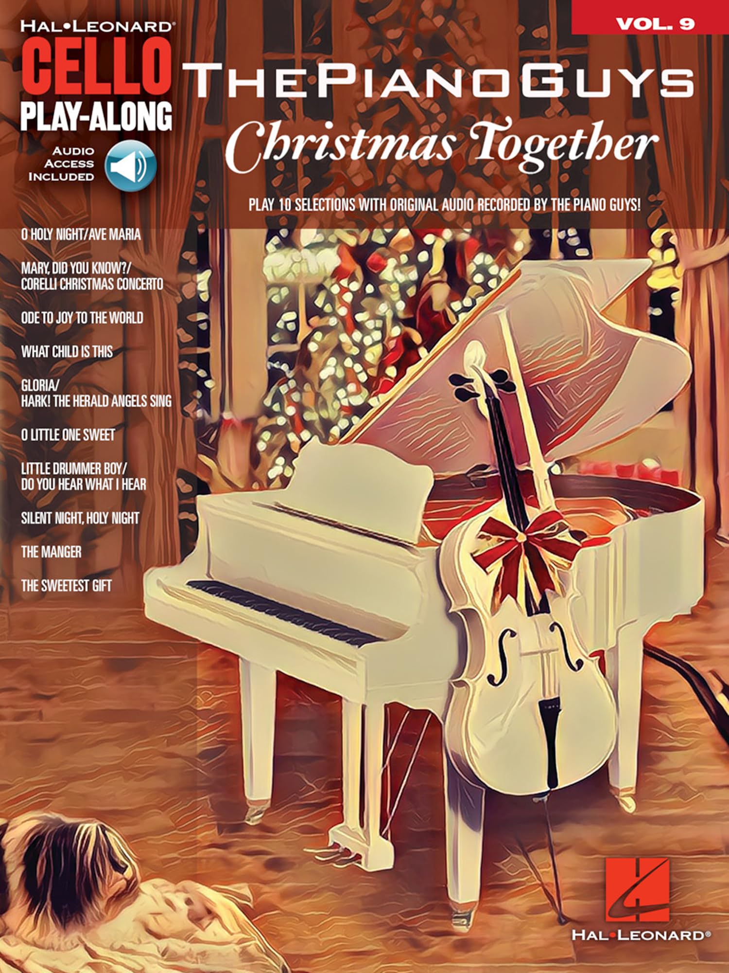 The Piano Guys - Christmas Together: Cello Play-Along Series, Volume 9 (Hal Leonard Cello Play-Along)