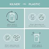 Kilner Snack and Store Pots Set of 2 Glass Jars 125 ml Leak-Proof Lids view 8