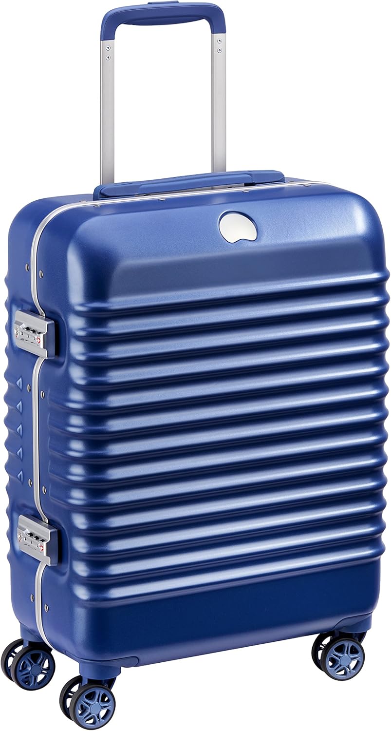 DELSEY Paris Bastille Frame Hand Luggage, 55 cm, 35 liters, Blue (Bleu