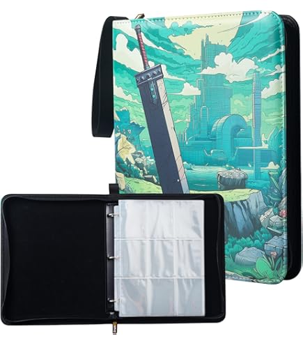 Amazon.com: Ultra PRO - Final Fantasy x Universes Beyond Gyashl Greens  9-Pocket PRO-Binder for Magic: The Gathering