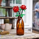 LEGO Botanicals Roses Building Set 40460 Faux Flowers Desk Decor 8+ view 5