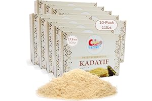 Kataifi Shredded Fillo Dough, Kadayif Shredded for Dubai Chocolate Filling, Katifi for Dubai Chocolate Bar, Knafeh Phyllo Dou