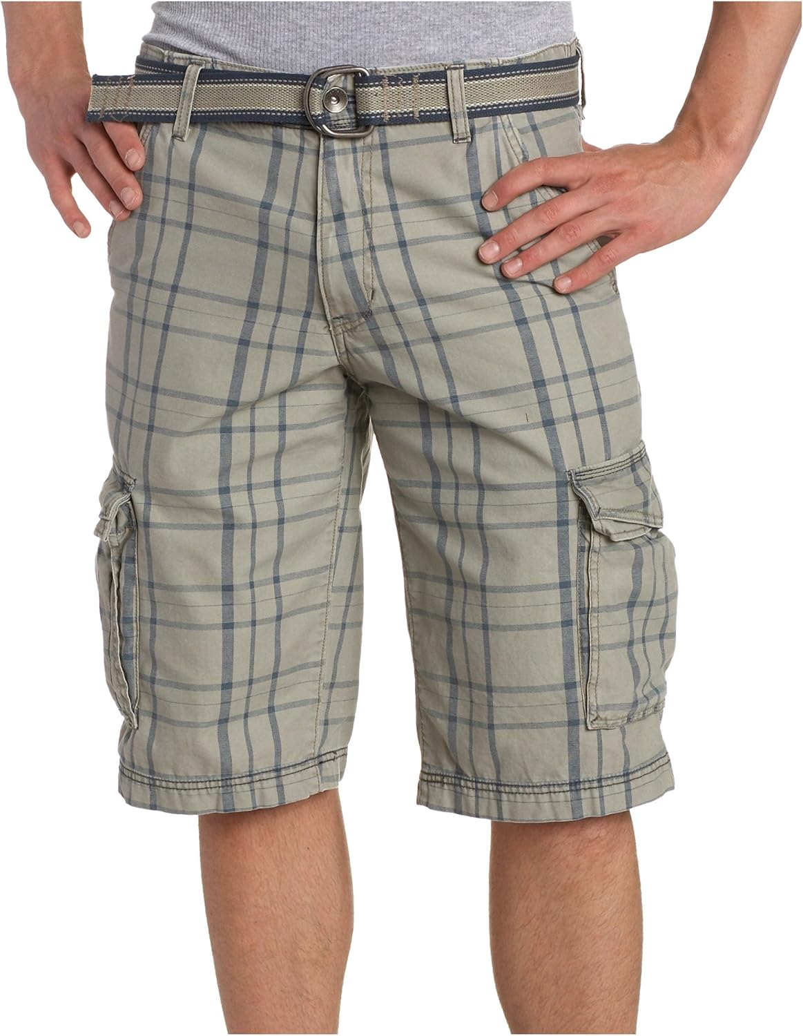 Levi's mens Young Silvertab Belted Flap Cargo Short at Amazon Men’s