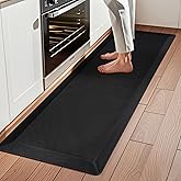 Anti Fatigue Kitchen Mats for Floor, 9/10 Extra Thick Cushioned Standing Desk Mat, Comfort Memory Foam Ergonomic Kitchen Rugs