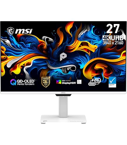 Amazon.com: msi MAG 272UP QD-OLED X24 27-Inch 4K UHD Gaming