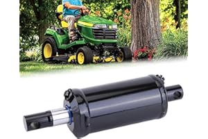 dehateo AM121141 AM147175 Hydraulic Lift Cylinder Fit for Jo-hn Deere 415, 425, 445, 455 Lawn and Graden Tractor Lift Hydraulic Cylinder Blade