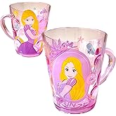 Everyday Delights Princess Rapunzel Pink Durable ABS Plastic Cup, 250ml
