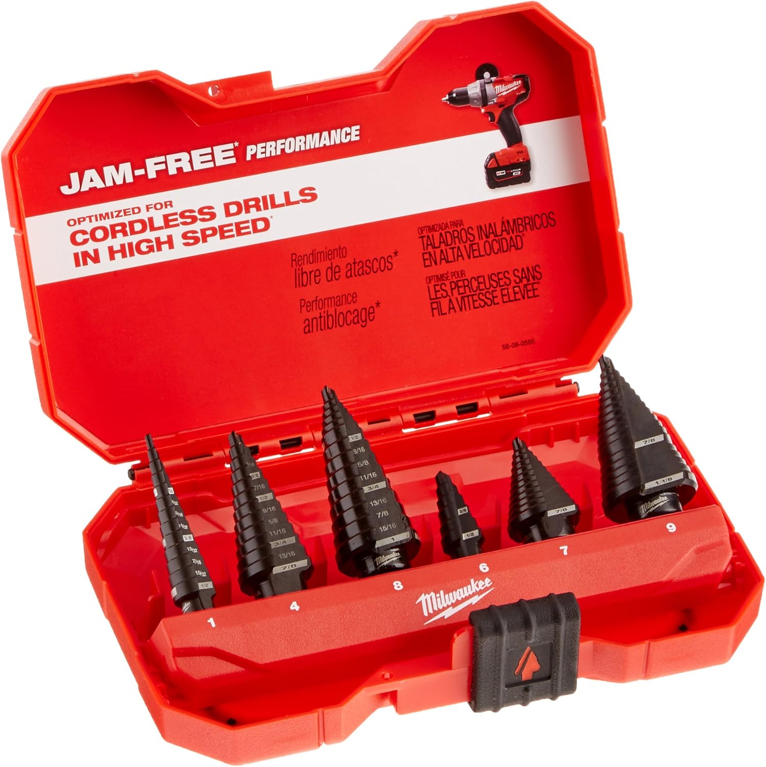 Best Milwaukee Step Drill Bit Set 48-89