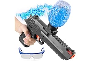 SERFIMAN Electric Splatter Blasters Automatic Realistic Splat Pellet 150fps Pistol Shooting Game Toys agechristmas Gift Ideas