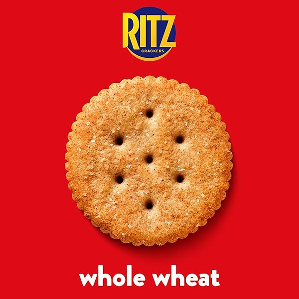 RITZ FRESH STACKS WHOLE WHEAT CRACKERS, TRAVEL SNACKS, 11.6 OZ (8 MULTI SNACK PACKS)