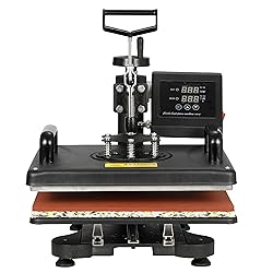 F2C 5 in 1 Pro Heat Press Machine 12x15 Digital