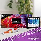Crafts 4 ALL 60 Acrylic Paints Set for Canvas Wood Ceramic Fabric Non-Toxic view 9
