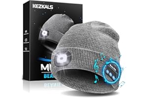 KEZKALS Stocking Stuffers for Adults Men, Bluetooth Beanie Hat, Gifts for Men Women, Mens Gifts for Christmas, Cool Gadgets, 