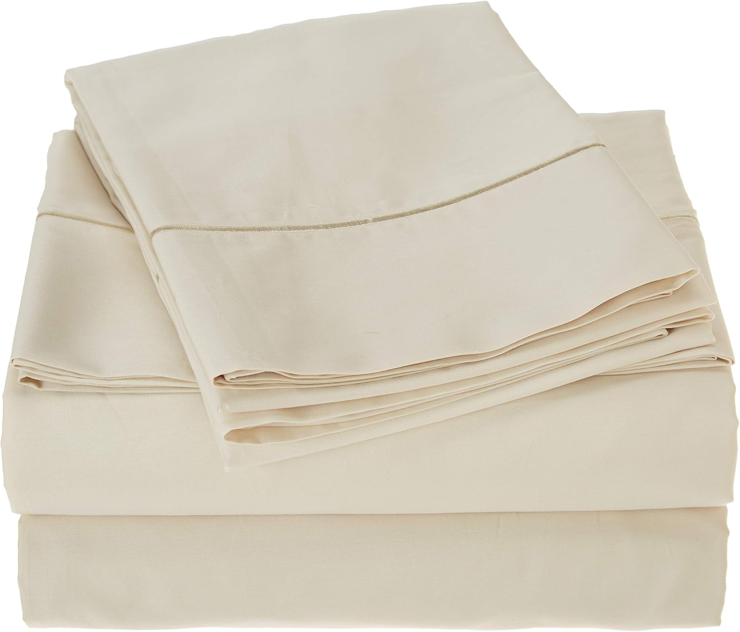 Charisma 310 Thread Count Classic Solid Cotton Sateen Queen