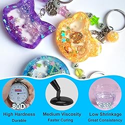 JDiction UV Resin Kit - 8 Colors, 240g Odorless