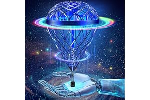 AMERFIST The Latest Cool and Magical Flying Toy, Combining AI Motion Control Technology with Contact Sensing System, Make it Become Bounce & Flip & Flight Toys, Fully unleashing Your Creativity.