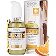 Advanced Clinicals Vitamin C illuminating Body Oil For Women & Men |Vitamin C Oil Skin Care Body Moisturizer With Vitamin E + Botanicals To Help Improve Appearance Of Dark Spots + Dry Skin, 3.8 Fl Oz
