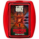 Top Trumps Stranger Things: Quiz Games - Trivia Quiz - Teen Games - Great Travel Games and Road Trip Games - Trivia Outdoor Games - Family Games for Teens and Adults 2+ Players - Ages 15+