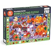 Mudpuppy - Pumpkin Patch 64 Piece Search & Find Puzzle for Kids | Ages 4-6, 6-8, 40+ Pumpkin Items to Find, Build Observation Skills, Family Fun, Screen-Free Play, FSC Certified