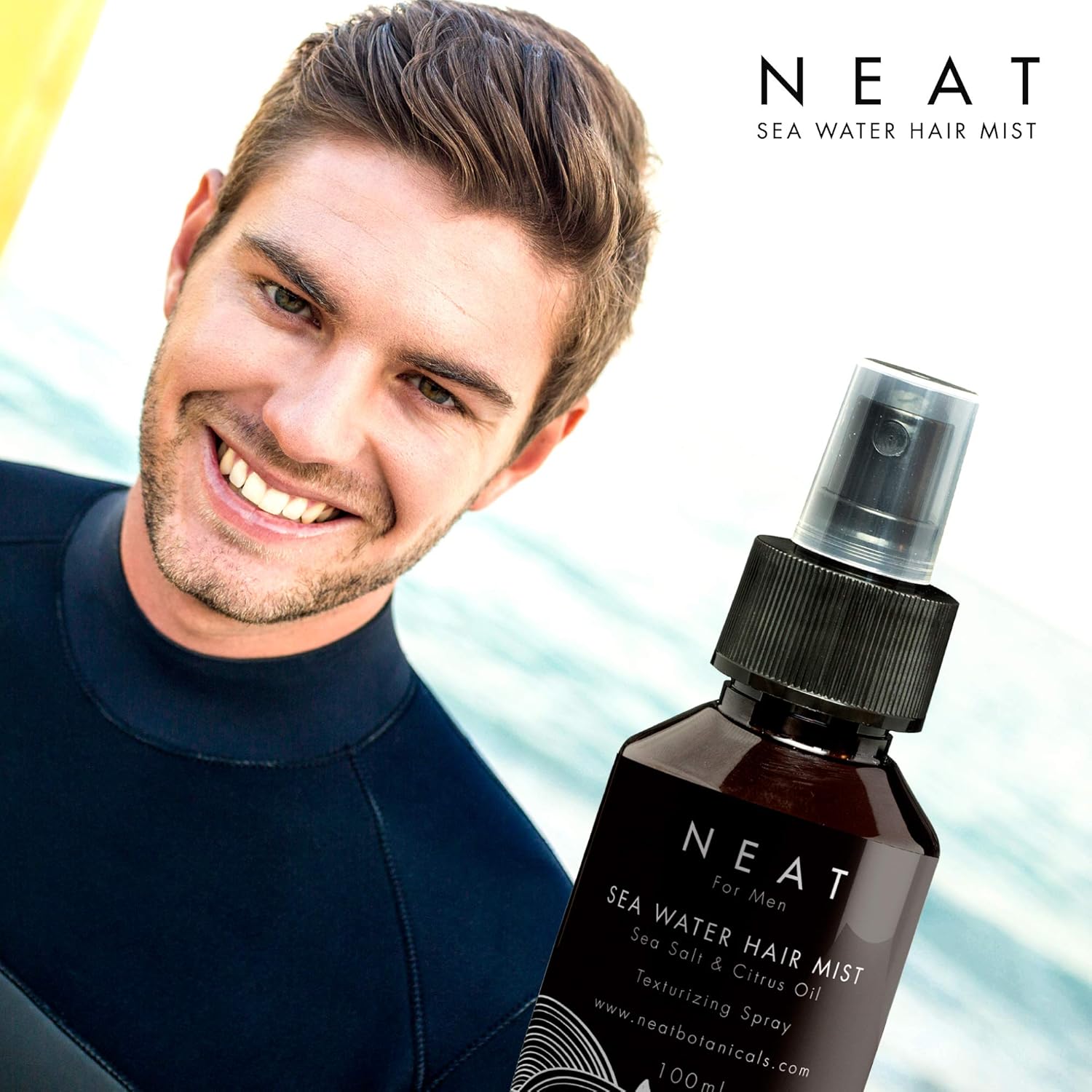 Sea Salt Hair Mist By Neat For Men 100ml Sea Salt Spray 100
