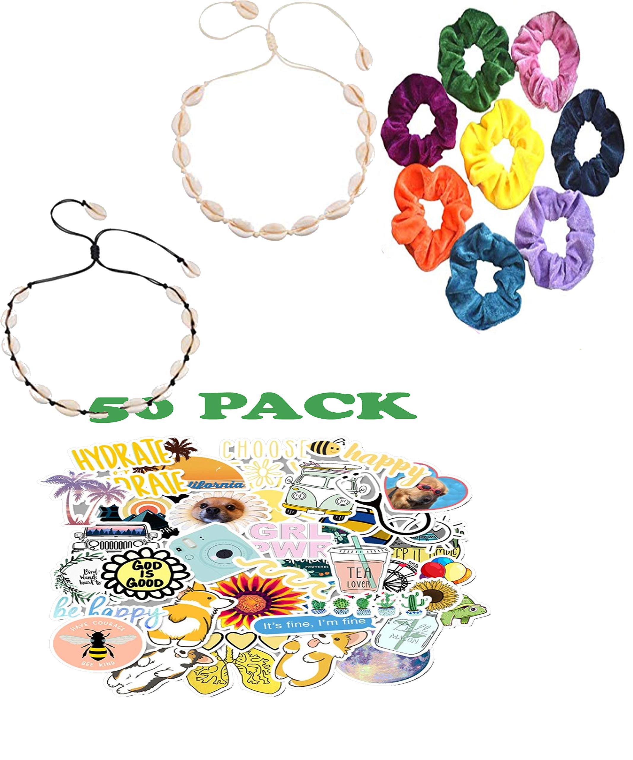 Buy AMZONDEALER1217 61 Pcs Vsco Girls Stuff Starter Pack 8 Hair