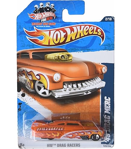 Amazon.com: Hot Wheels '49 Drag MERC, HW Drag Racers 2/10 [Orange