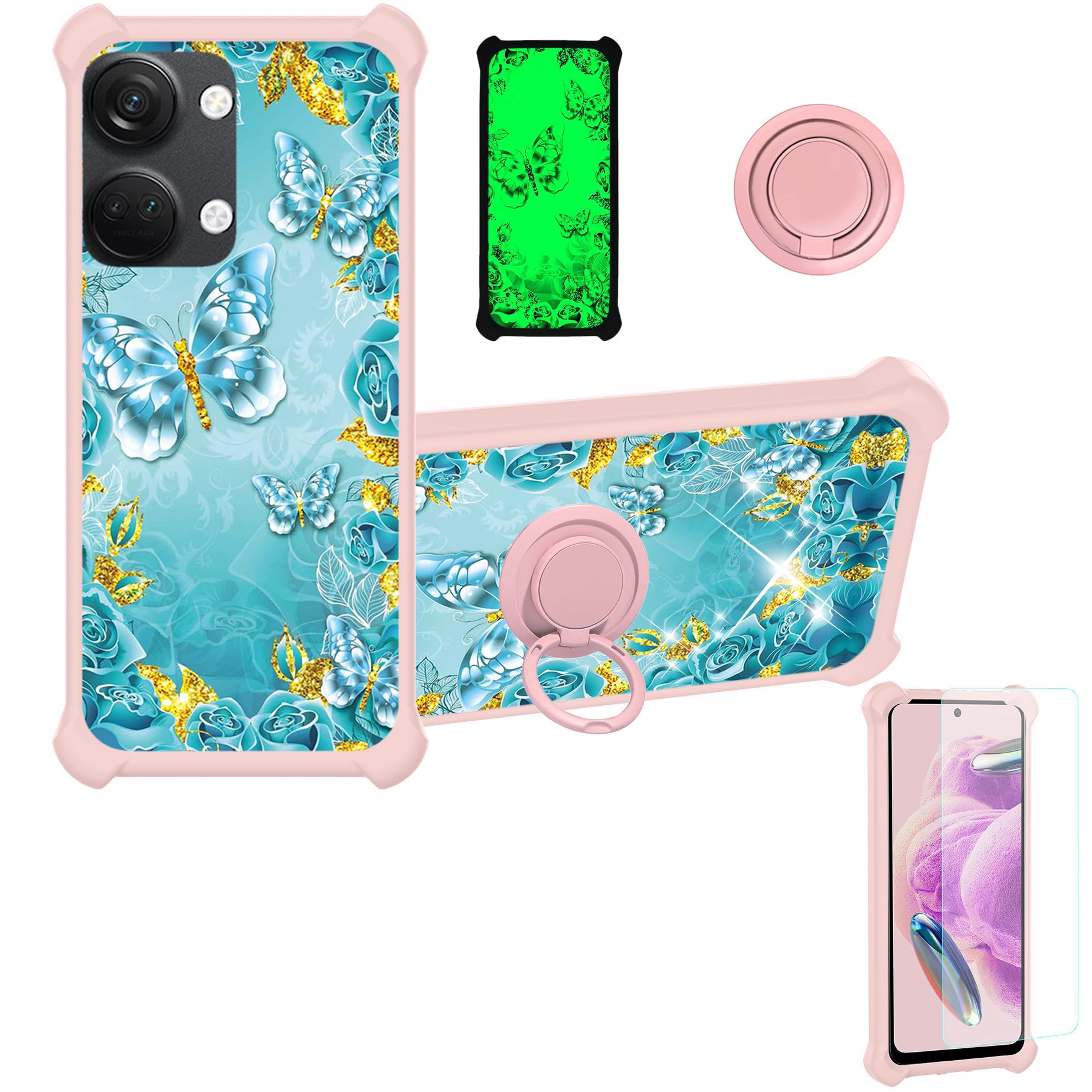 jioeuinly Case for OnePlus Ace 2V Case Compatible