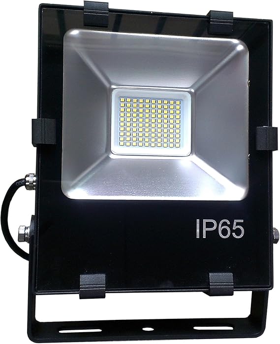 50W Super Bright Outdoor LED Flood Lights, 150W HPS Bulb Equivalent, Waterproof IP65, 4500lm