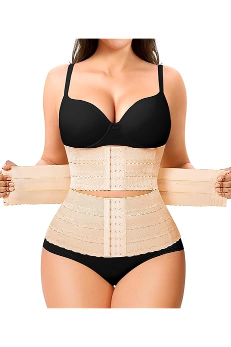 Cut Zip Front Waist Trainer Strapless Shaping Waist Cincher With