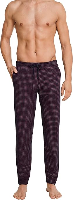 Loungebroek Met Bindkoord SCHIESSER Herren MIX&RELAX Loungehose Bündchen 48 - 58 S - 3XL Schiesser Herren Schlafhose