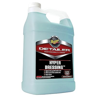 Meguiar's D17001 Hyper Dressing - 1 Gallon &ndash; Give Your Car&rsquo;s Trim Pieces the Best Shine &amp; Gloss