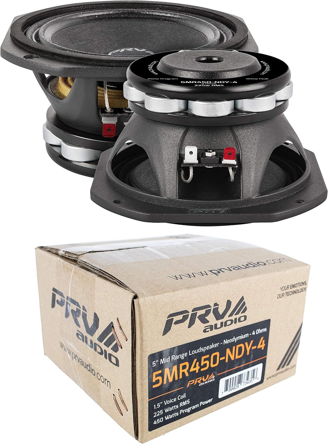 prv mid range speakers